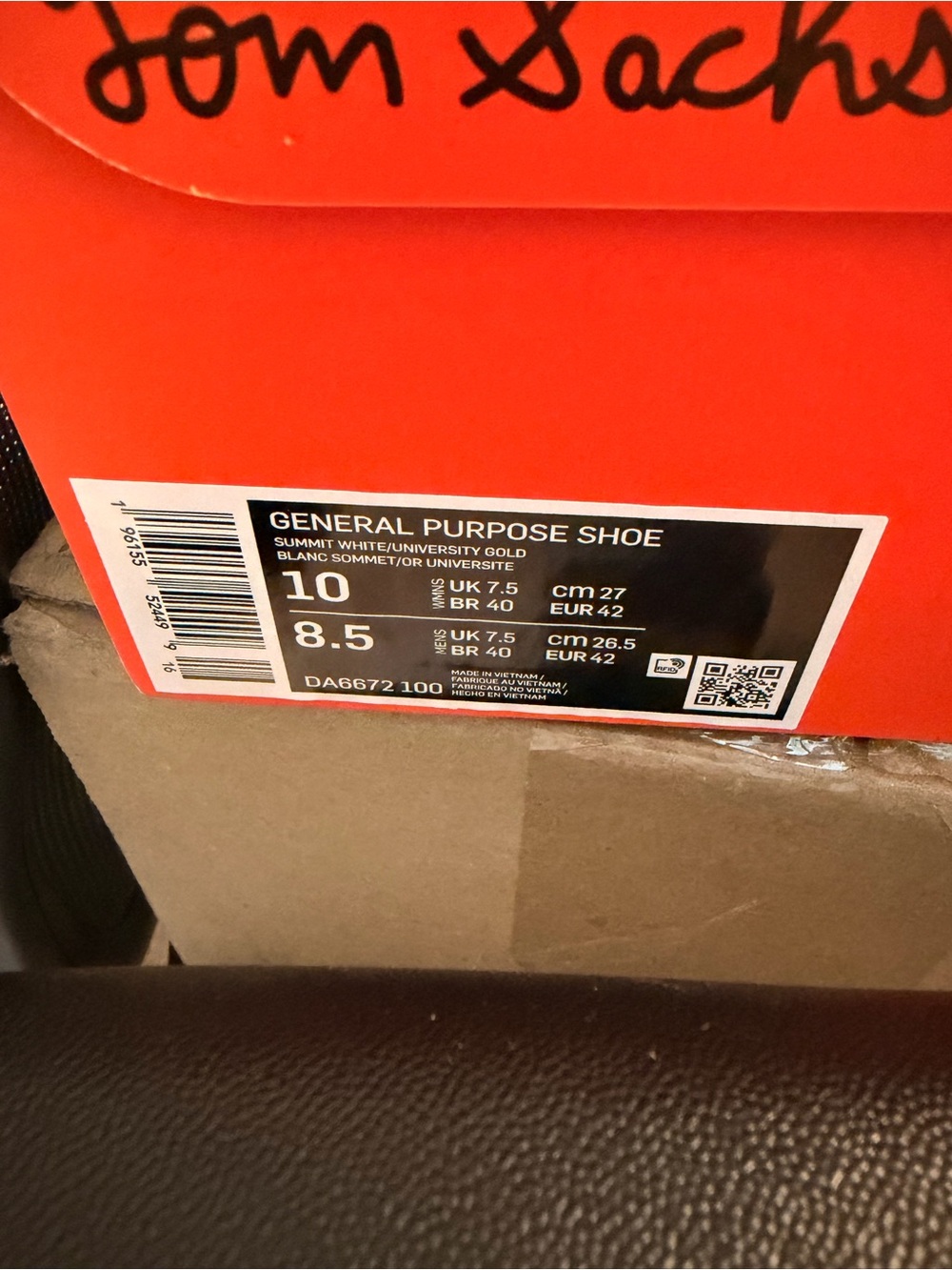 Nike General Purpose Shoe x Tom Sachs - Size 8.5M / 10W - Picture 4 of 6